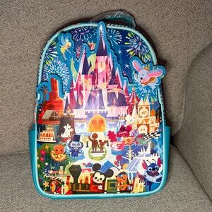 Loungefly x Joey Chou Firework Disney Backpack